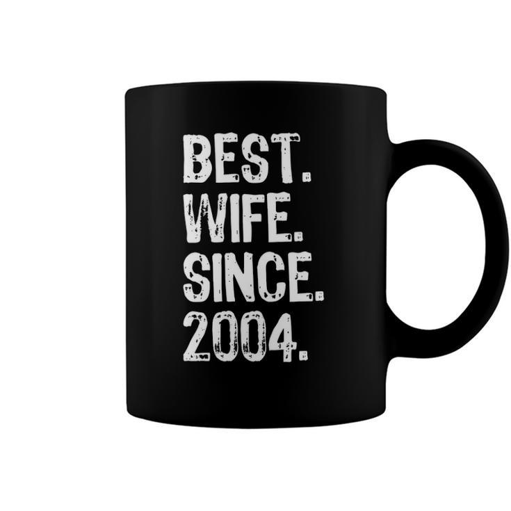 Best Wife Since 2004 18Th Wedding Anniversary Coffee Mug