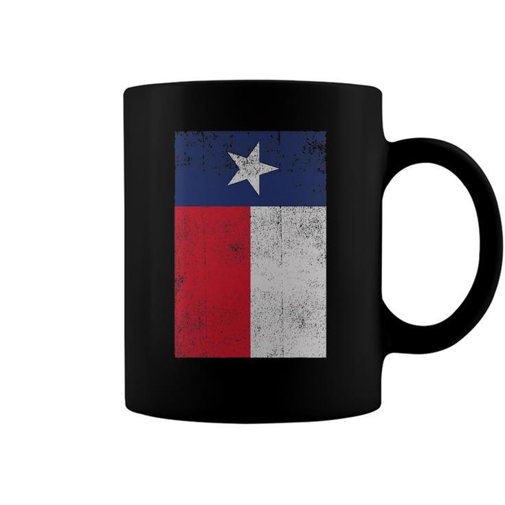 Big Texas Distressed Flag Of Texas Coffee Mug