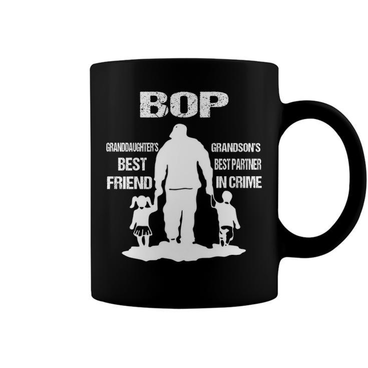Bop Grandpa Gift   Bop Best Friend Best Partner In Crime Coffee Mug
