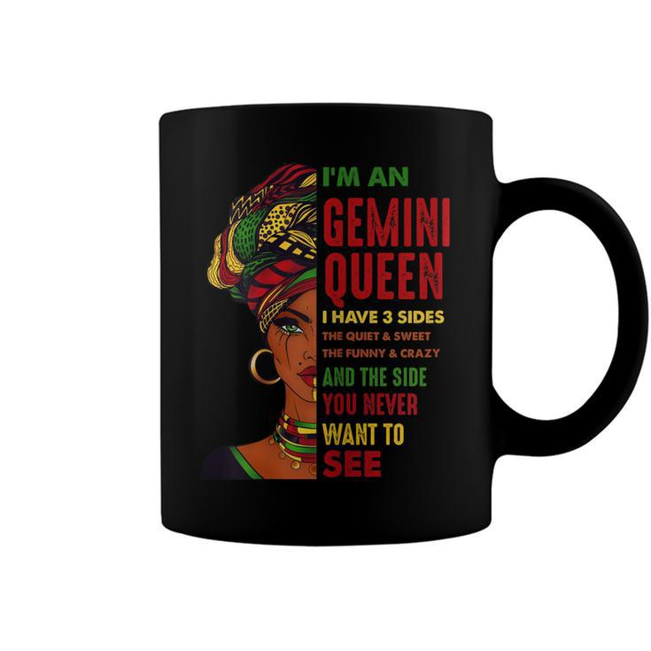 Born In May 21 June 20 Birthday Gemini African Girl   Coffee Mug