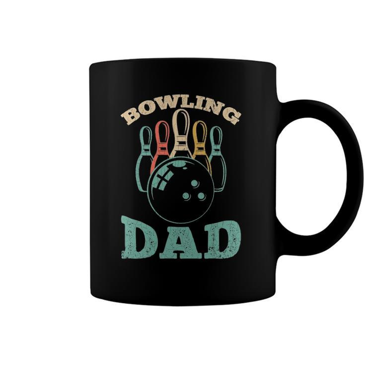 Bowling Dad Funny Bowler Graphic For Fathers Day Coffee Mug