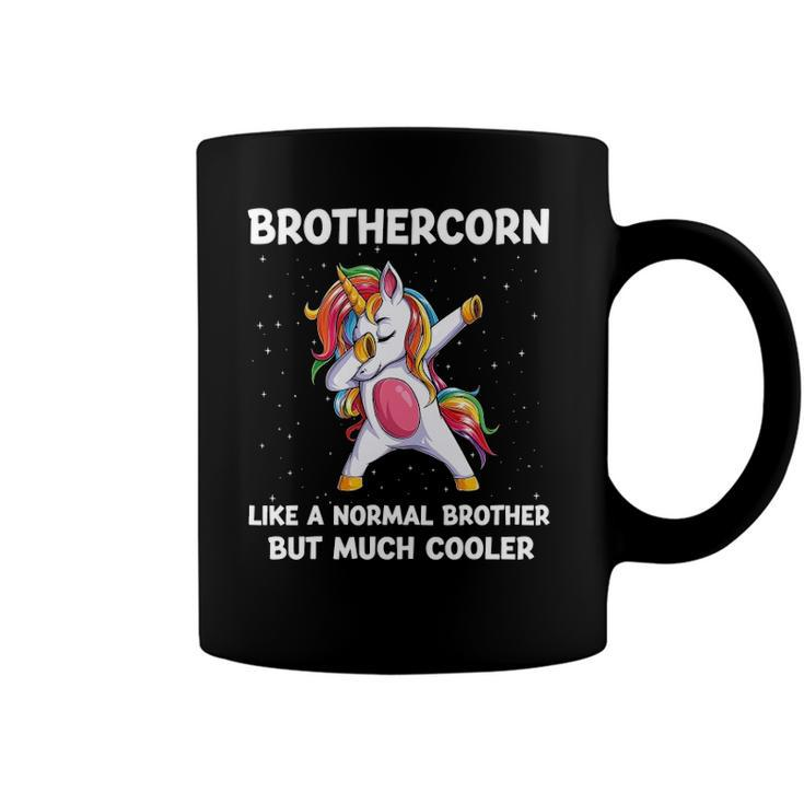 Brothercorn Brother Unicorn Birthday Family Matching Bday Coffee Mug