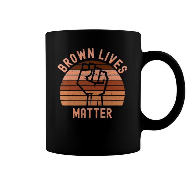 Brown Lives Matter Melanin For Men Women And Toddler Coffee Mug