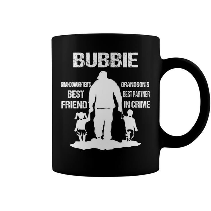 Bubbie Grandpa Gift   Bubbie Best Friend Best Partner In Crime Coffee Mug