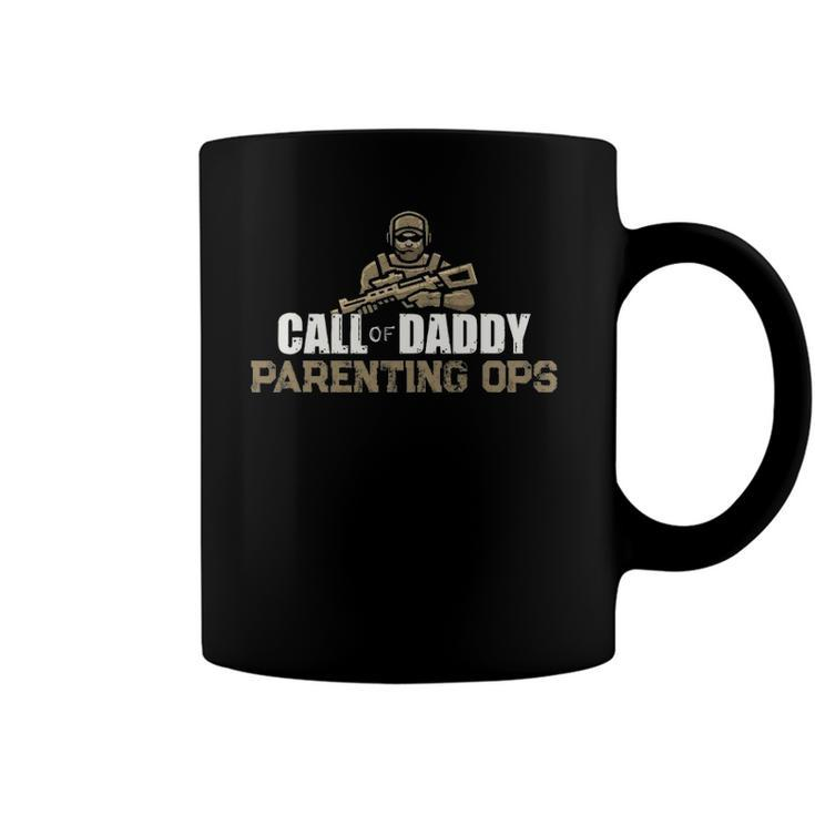 Call Of Daddy Parenting Ops Gamer Dads Funny Fathers Day Coffee Mug