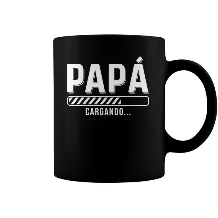 Camiseta En Espanol Para Nuevo Papa Cargando In Spanish Coffee Mug