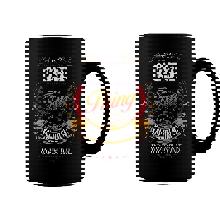 Casa Shirt Family Crest Casa T Shirt Casa Clothing Casa Tshirt Casa Tshirt Gifts For The Casa  Coffee Mug