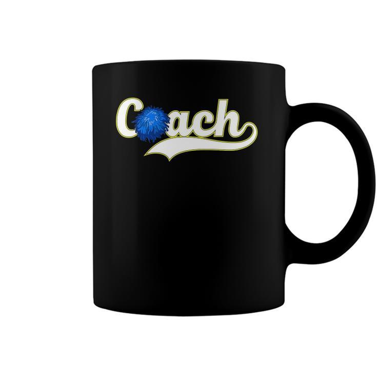 Cheer Coach Art For Men Women Cheerleader Coach Cheerleading Coffee Mug