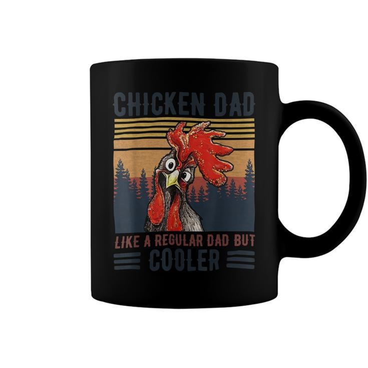 Chicken Chicken Chicken Dad Like A Regular Dad Farmer Poultry Father Day_ V11 Coffee Mug