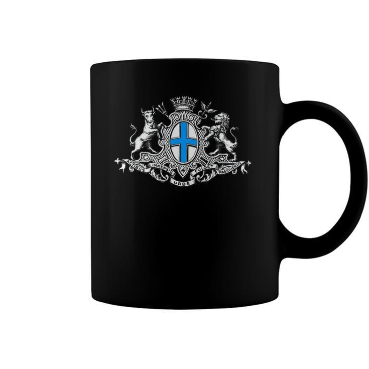 City French Marseille Coat Of Arms - Vintage France Gift Coffee Mug