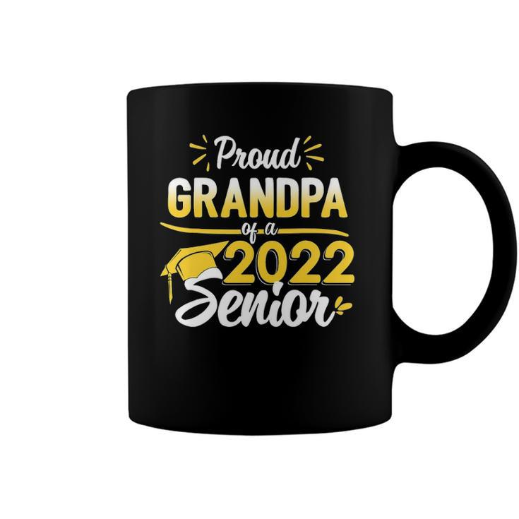 Class Of 2022 Graduation Proud Grandpa Of A 2022 Senior Coffee Mug