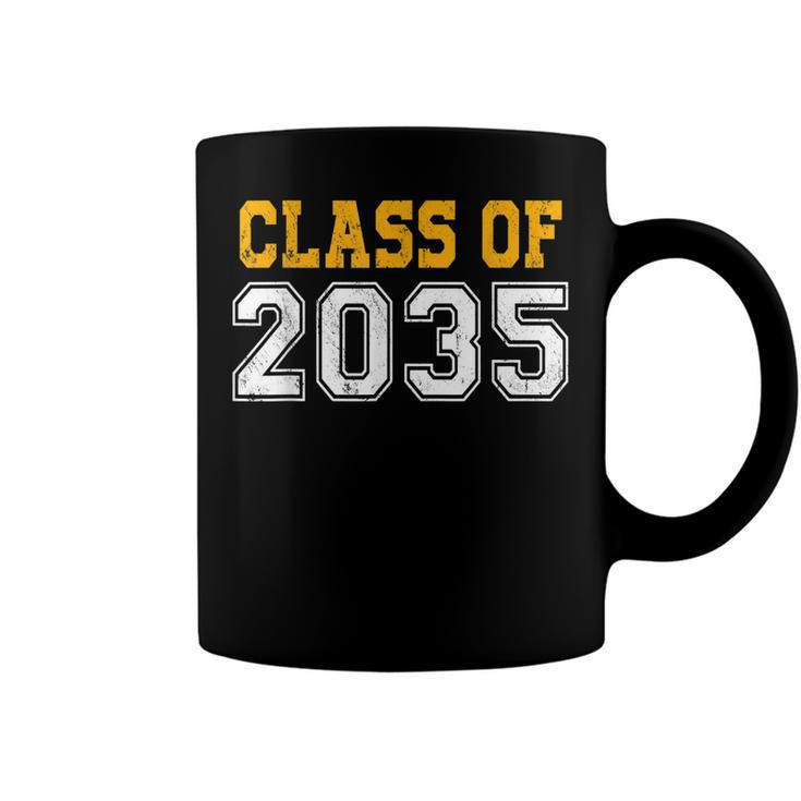 Class Of 2035 Grow With Me - Senior 2035 Graduation  Coffee Mug
