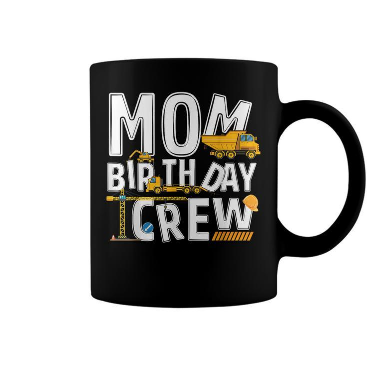 Construction Mom Birthday Crew Party Worker Mom  Coffee Mug