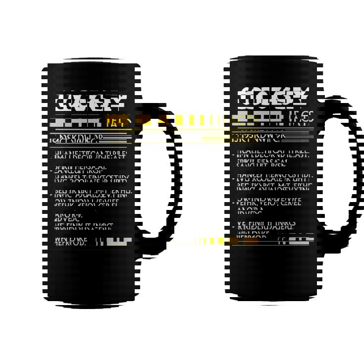 Cooksey Name Gift   Cooksey Facts Coffee Mug