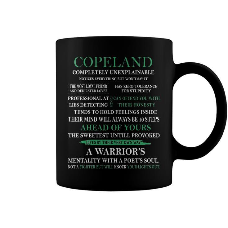 Copeland Name Gift   Copeland Completely Unexplainable Coffee Mug