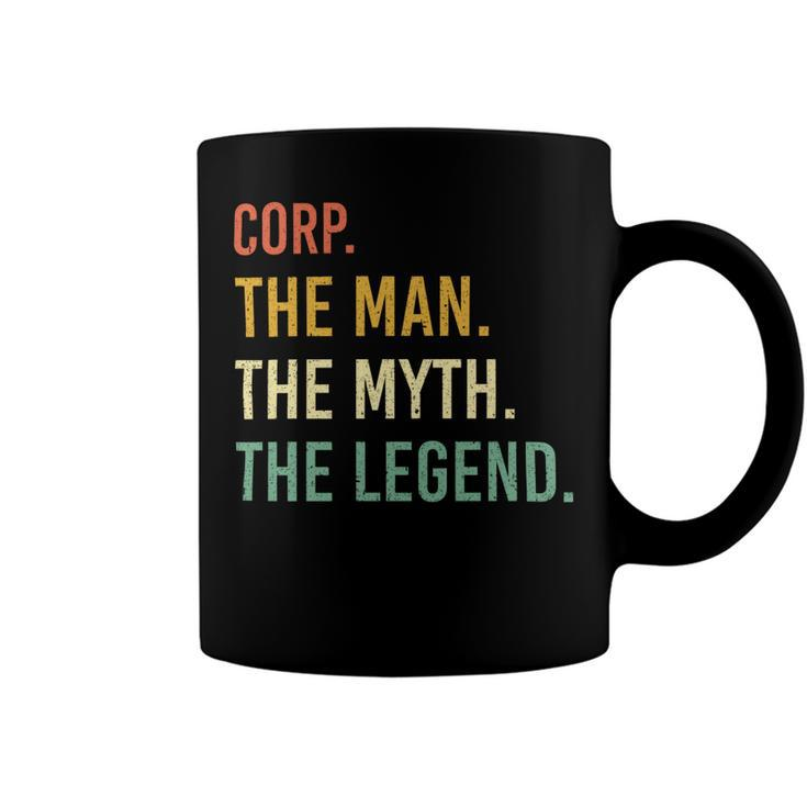Corp Name Shirt Corp Family Name V2 Coffee Mug