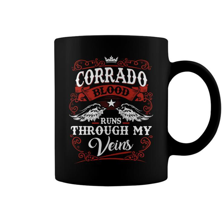 Corrado Name Shirt Corrado Family Name V2 Coffee Mug