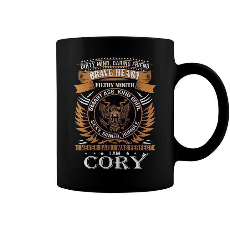 Cory Name Gift   Cory Brave Heart Coffee Mug
