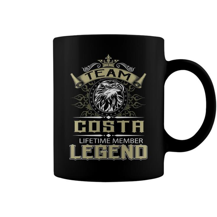 Costa Name Gift   Team Costa Lifetime Member Legend Coffee Mug