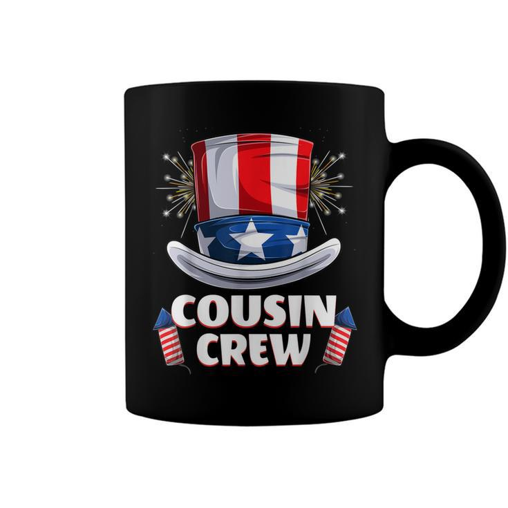Cousin Crew 4Th Of July Family Matching Boys Girls Kids  Coffee Mug