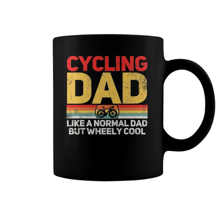 Cycling Cyclist Dad Fathers Day Coffee Mug