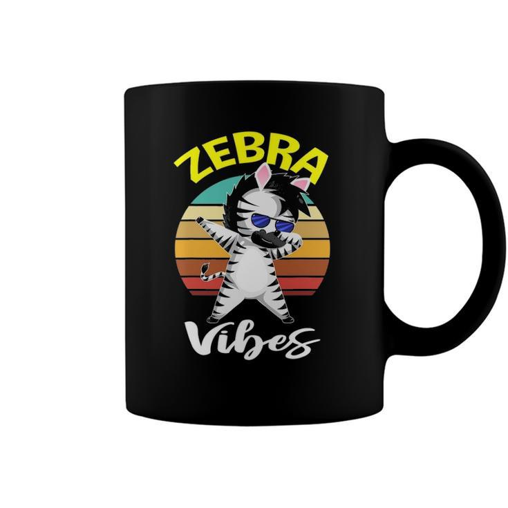 Dabbing Zebra Vibes Zoo Animal Gifts For Men Women Kids Coffee Mug