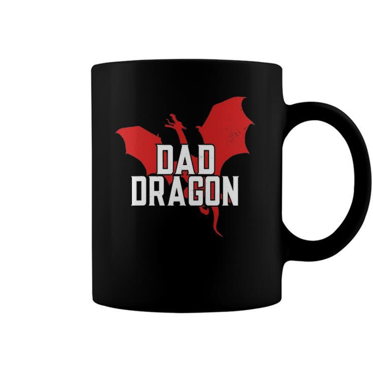 Dad Dragon Lover Fathers Day Coffee Mug