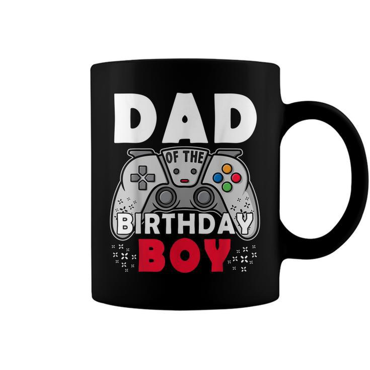 Dad Of Birthday Boy Time To Level Up Video Game Birthday  Coffee Mug