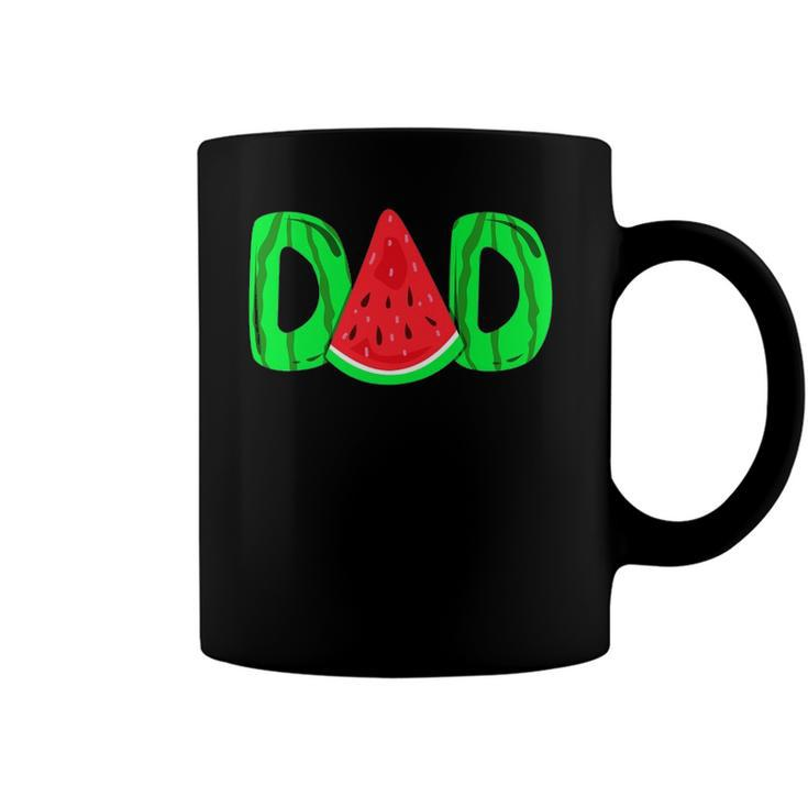 Dad Watermelon Fathers Day Gift Coffee Mug