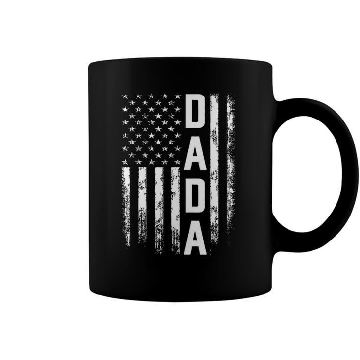 Dada Gift America Flag Gift For Men Fathers Day Coffee Mug