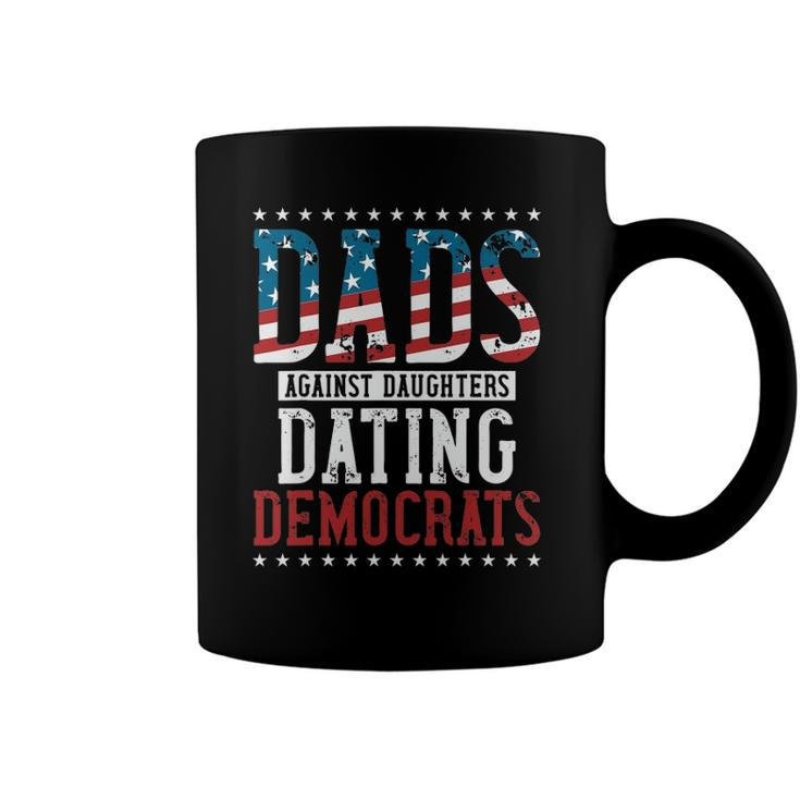 Daddd  Dads Against Daughters Dating Democrats Funny Coffee Mug