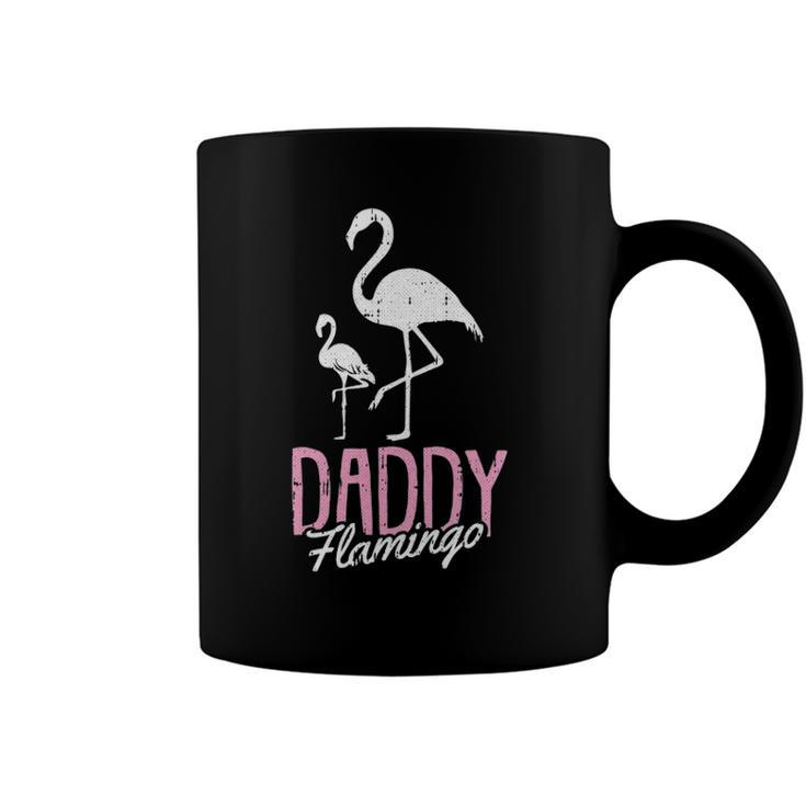 Daddy Flamingo Fathers Day Cute Bird Summer Papa Dad-A Pops Coffee Mug