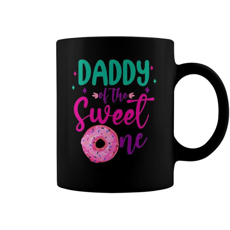 Daddy Of Sweet One 1St Birthday Party Matching Family Donut Coffee Mug