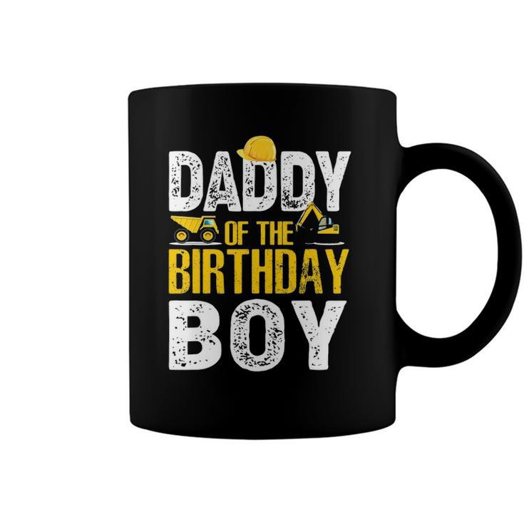 Daddy Of The Bday Boy Construction Bday Party Hat Men Coffee Mug