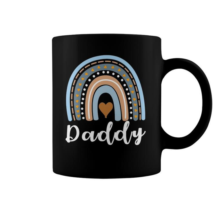 Daddy Rainbow Boho Rainbow Daddy Cool Dad Family Matching Coffee Mug