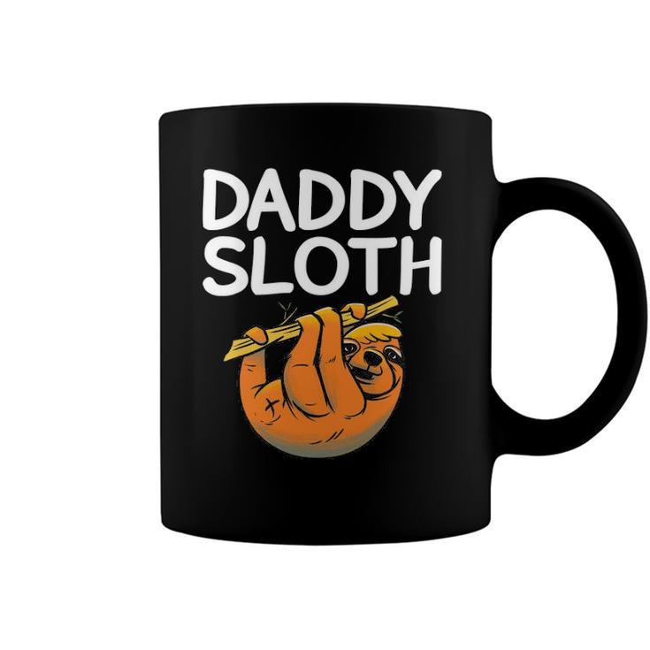 Daddy Sloth Lazy Cute Sloth Father Dad Coffee Mug