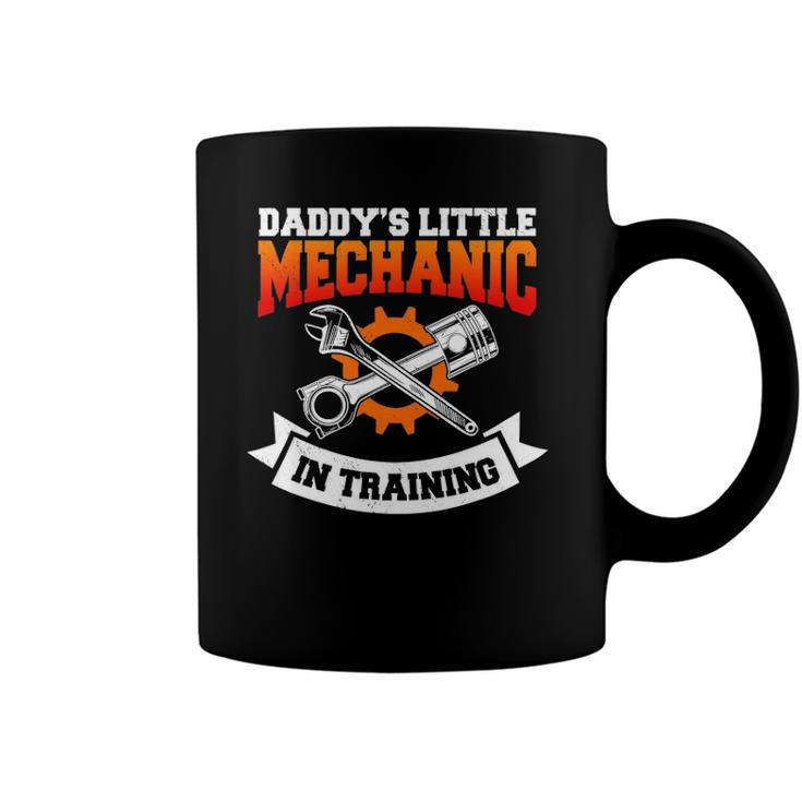 Daddys Little Mechanic In Training Automotive Technician Coffee Mug
