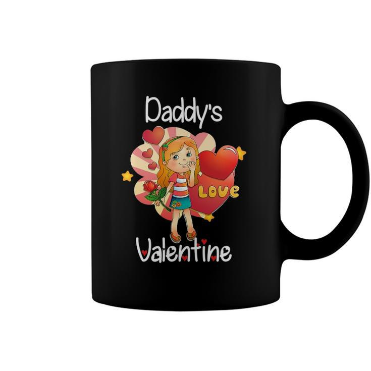 Daddys Valentine Father Daughter Valentines Day Gift Coffee Mug