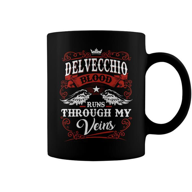 Delvecchio Name Shirt Delvecchio Family Name Coffee Mug