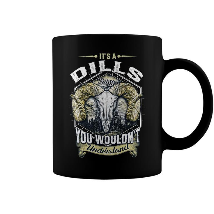 Dills Name Shirt Dills Family Name V4 Coffee Mug
