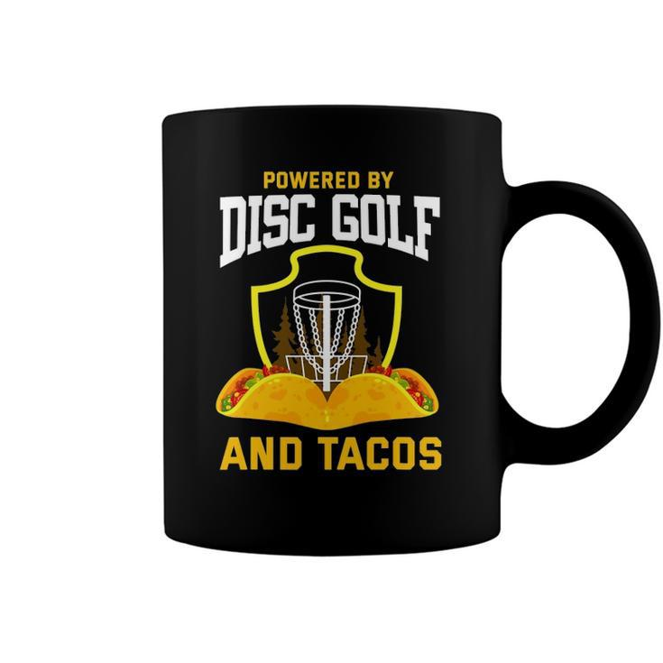 Disc Golf  Taco Lover Disc Golf Player Disc Golfing Coffee Mug
