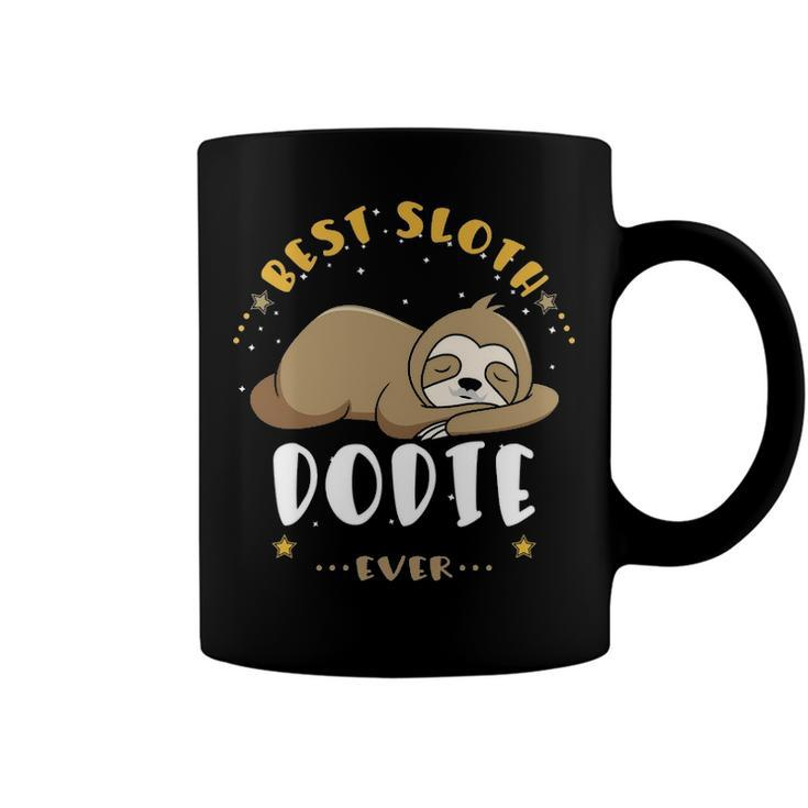 Dodie Grandpa Gift   Best Sloth Dodie Ever Coffee Mug