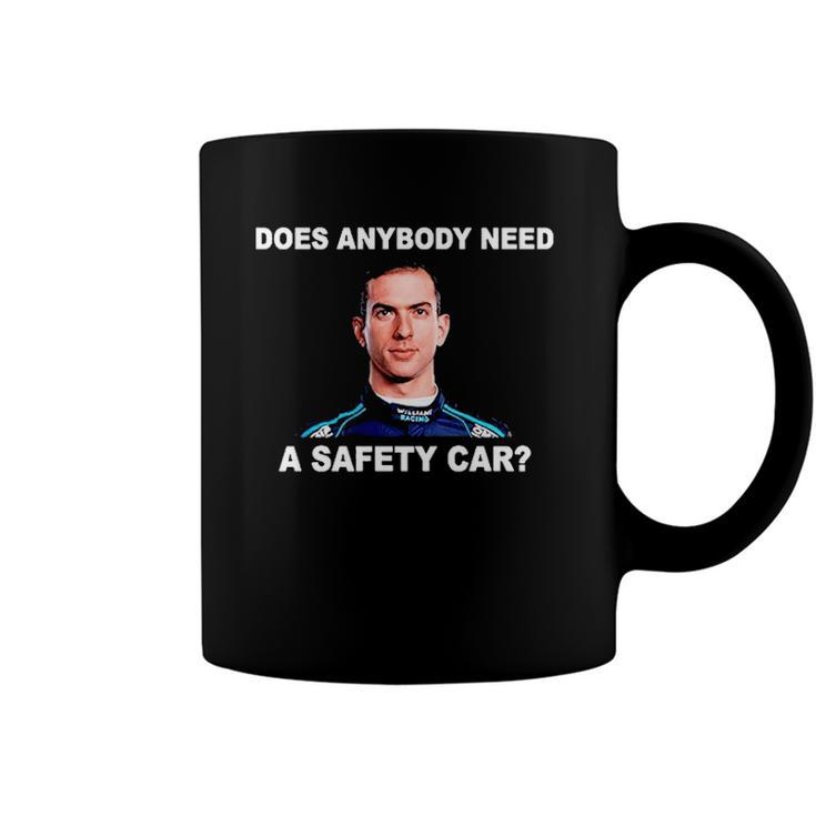 Does Anybody Need Safety Car Latifi F1 Car Racing Lover Gift Coffee Mug