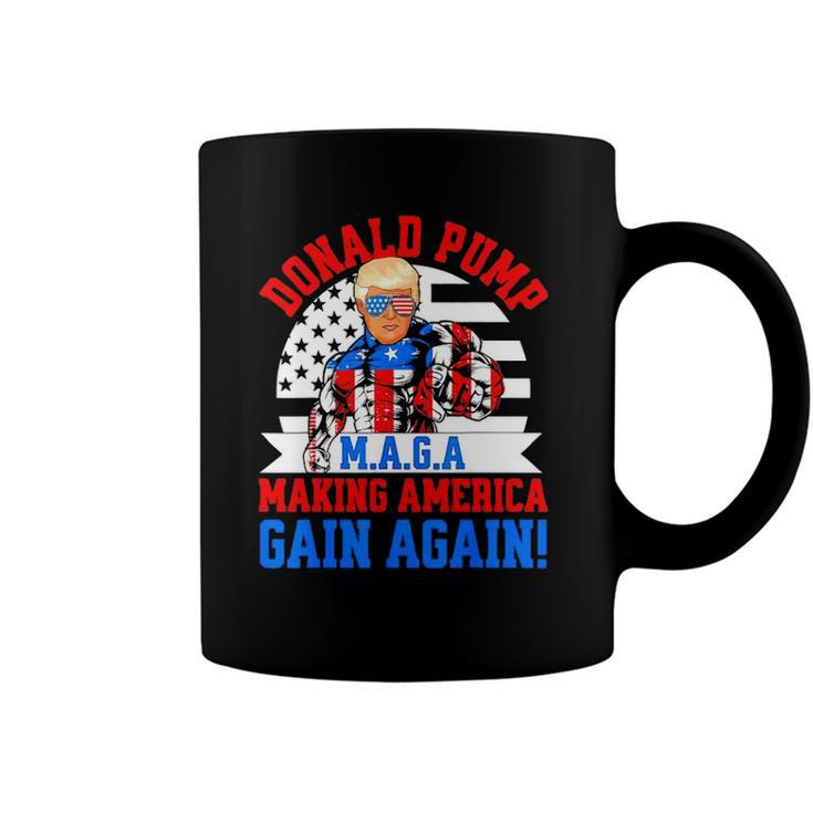Donald Pump Maga Make America Gain Again Coffee Mug