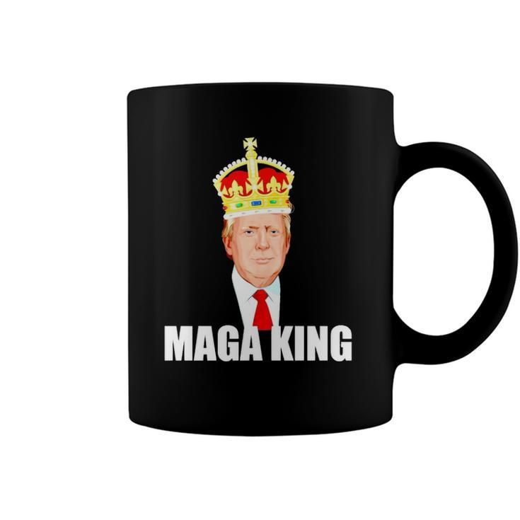 Donald Trump Maga King Hilarious Imperial Crown Coffee Mug