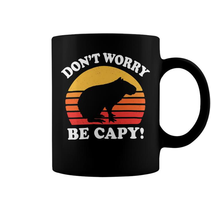 Dont Worry Be Capy Capybara 16Ya22 Coffee Mug