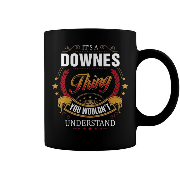Downes Shirt Family Crest Downes T Shirt Downes Clothing Downes Tshirt Downes Tshirt Gifts For The Downes  Coffee Mug