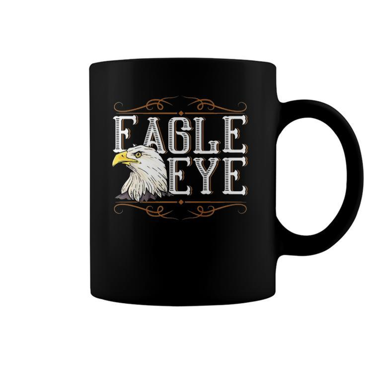 Eagle Eye Us Pride Gift 4Th Of July Eagle  Coffee Mug