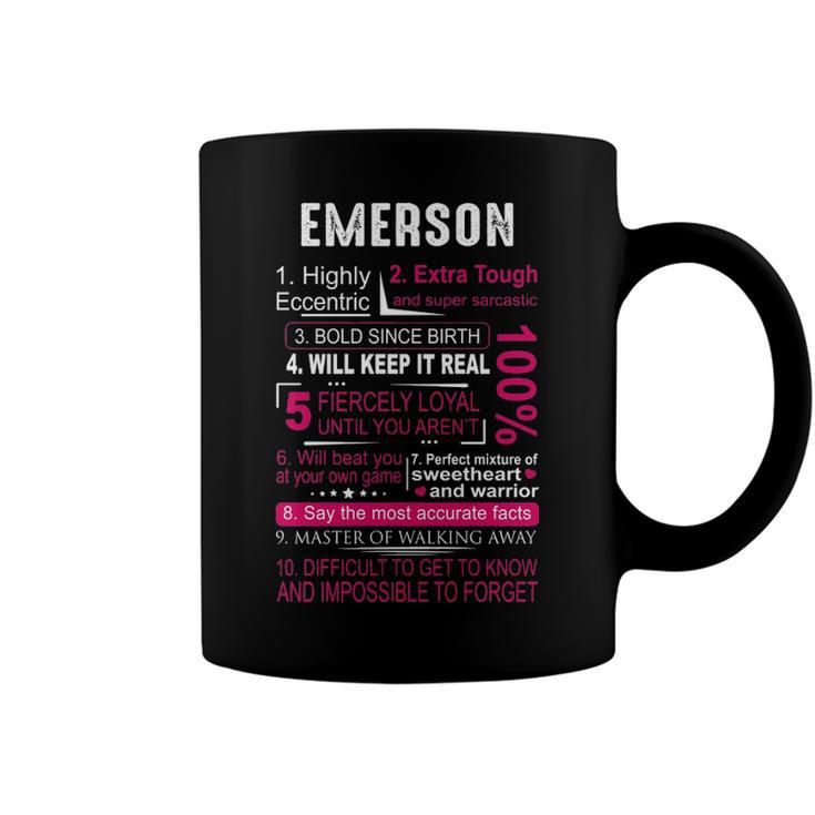 Emerson Name Gift   Emerson Name Coffee Mug