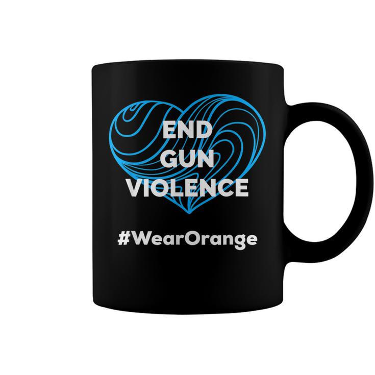 Enough End Gun Violence Wear Orange  Coffee Mug